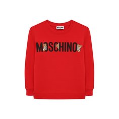 Хлопковый свитшот Moschino Kid