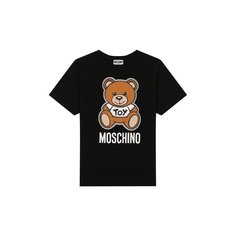 Хлопковая футболка Moschino