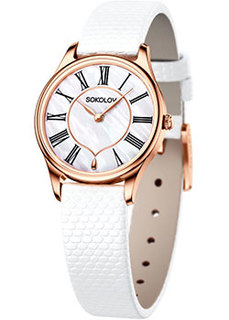 fashion наручные женские часы Sokolov 238.01.00.000.01.02.2. Коллекция Ideal