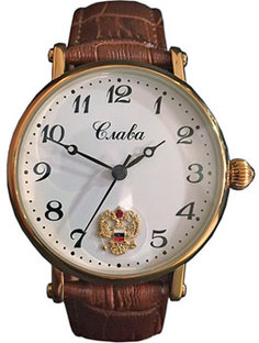 Российские наручные мужские часы Slava 8099677-300-2409.B. Коллекция Премьер Слава