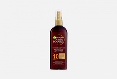 Солнцезащитное масло-спрей для интенсивного золотистого загара, водостойкое, SPF 10 Garnier