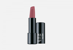 Устойчивая полуматовая помада для губ Make Up Factory