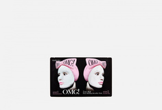 Маска двухкомпонентная для глубокого очищения и питания кожи лица, 5 шт Double Dare Omg!