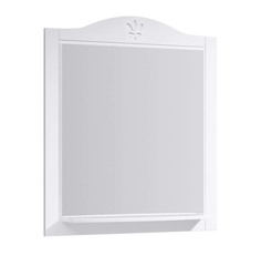 Зеркало Аквелла Франческа FR0207 75 см, белое