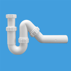 Сифон McAlpine MRSK12 P/S-образный 1.1/2&quot;х40 без выпуска