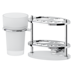 Держатель для зубных щеток и пасты со стаканом FBS