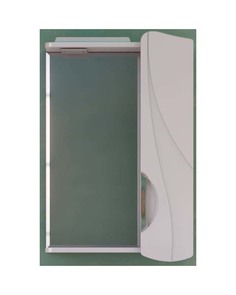 Зеркало-шкаф Равал Folle Fol.03.50/W 50 см, белое Raval