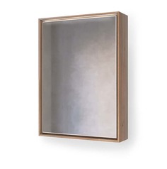 Зеркало-шкаф Равал Frame Fra.03.60/DT 60 см, дуб трюфель Raval