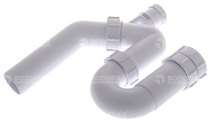 Сифон P/S-образный 1.1/2&quot;х40мм, с вентялиционным клапаном MRSK12V Mc Alpine