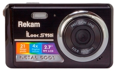 Цифровой фотоаппарат Rekam iLook S950i (черный)
