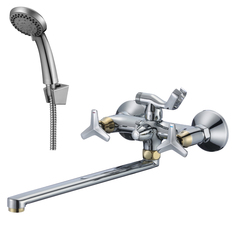 Смеситель ROSSINKA RS41-84 для ванны универсальный (хром)