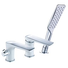 Смеситель LEMARK Allegro LM5945CW на борт ванны, встраиваемый (хром)