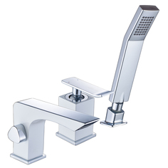 Смеситель LEMARK Contest LM5845CW на борт ванны (хром)