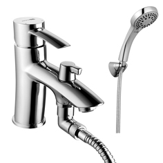 Смеситель LEMARK Atlantiss LM3215C на борт ванны (хром)