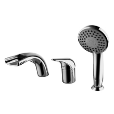 Смеситель LEMARK Poseidon LM4245C на борт ванны, встраиваемый (хром)