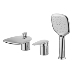 Смеситель LEMARK Status LM4445C на борт ванны, встраиваемый (хром)