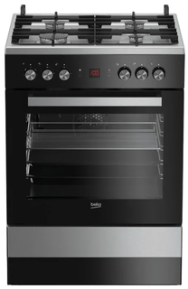 Комбинированная плита Beko FSM 62530 DXMS (черный)