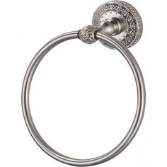 Полотенцедержатель ZorG Antic кольцо, серебро (AZR 11 SL)