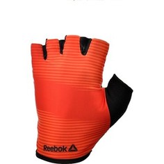 Перчатки для занятия спортом Reebok RAGB-11236RD (без пальцев) красные р. L