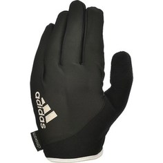 Перчатки для фитнеса Adidas Essential ADGB-12422WH (с пальцами) черно/белые р. M