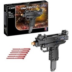 Конструктор Cada deTech пистолет-пулемет Micro Uzi (359 деталей)