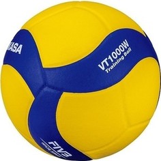 Мяч волейбольный Mikasa VT1000W, р.5, сине-желтый