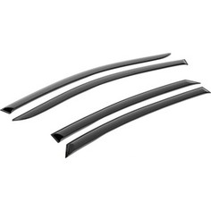 Дефлекторы окон AutoFlex для Mitsubishi Lancer IX седан (2003-2006), акрил, 840303