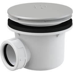 Сифон для душевого поддона AlcaPlast D90 металл LUX (A49K Mat)