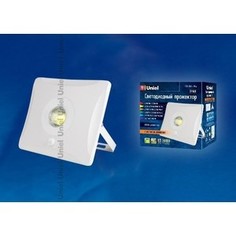 Прожектор светодиодный Uniel ULF-F31-10W/DW Sensor IP65 100-265B White
