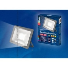 Прожектор светодиодный Uniel ULF-F15-30W/NW IP65 185-240B Silver