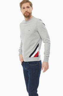 Свитшот MW0MW12313 P9V cloud heather Tommy Hilfiger