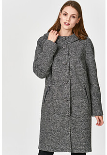 Пальто с капюшоном Elema