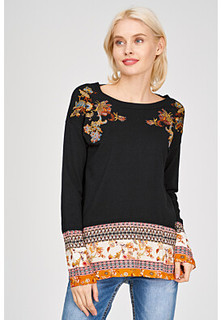 Комбинированный джемпер Desigual