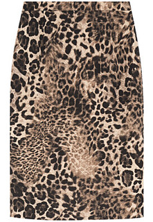 Юбка леопардовой расцветки La Reine Blanche
