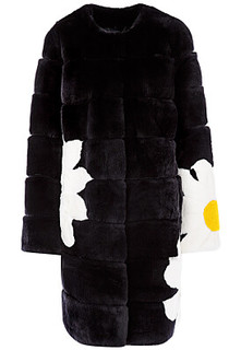 Шуба из меха кролика с рисунком Virtuale Fur Collection