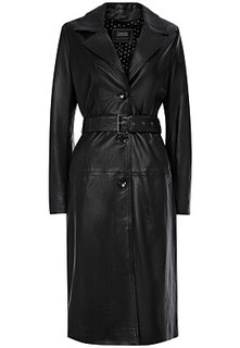 Кожаный плащ Снежная Королева Collection
