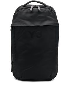 Y-3 рюкзак с карманами и логотипом