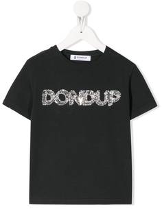 DONDUP KIDS футболка с круглым вырезом и логотипом