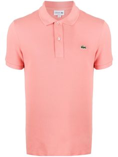 Lacoste рубашка поло с вышитым логотипом