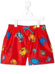 Dolce & Gabbana Kids плавки-шорты с принтом Crab