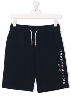 Tommy Hilfiger Junior шорты с вышитым логотипом