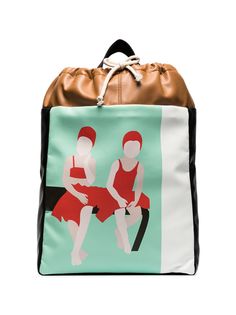 Plan C сумка-тоут с графичным принтом