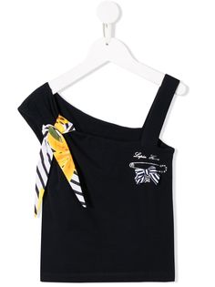 Lapin House платье с декоративным бантом