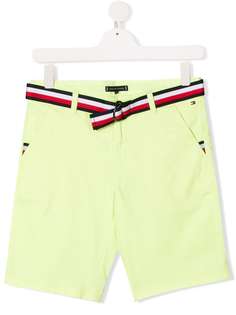 Tommy Hilfiger Junior шорты чинос с ремнем