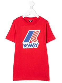 K Way Kids футболка с графичным логотипом