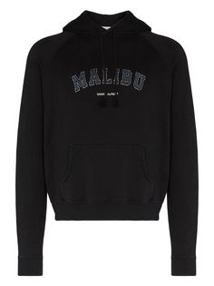 Saint Laurent худи Malibu с логотипом