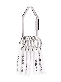 Off-White брелок для ключей с подвесками