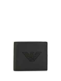 Emporio Armani бумажник с тисненым логотипом