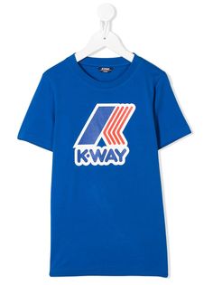 K Way Kids футболка с графичным логотипом