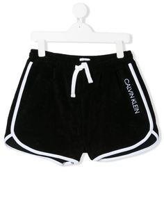 Calvin Klein Kids шорты с вышитым логотипом